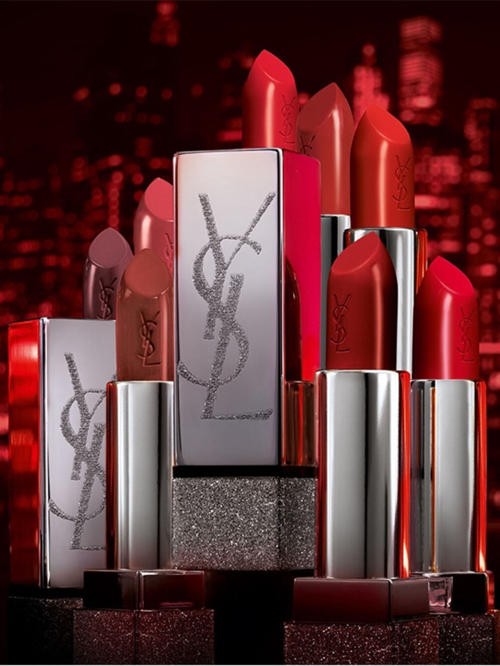 YSL x Zoe Kravitz ‘London Sky’ #143 Rouge Pur Couture Satiny Radiance Lipstick - Picture 12 of 16